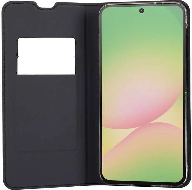 Dėklas FoneKit BookCase suojakotelo, Samsung Galaxy A56, musta
