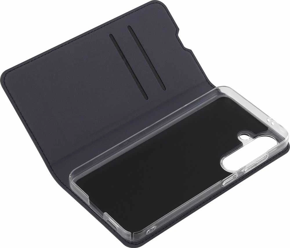 Dėklas FoneKit BookCase -suojakotelo, Samsung Galaxy S24, musta