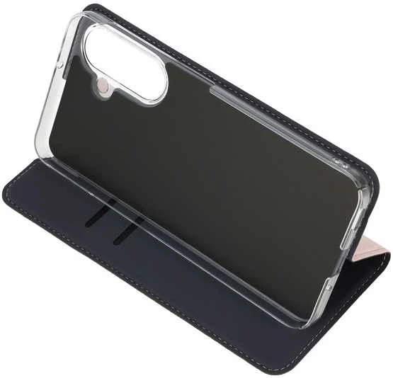 Dėklas FoneKit BookCase suojakotelo, Samsung Galaxy S25 FE, vaaleanpunainen