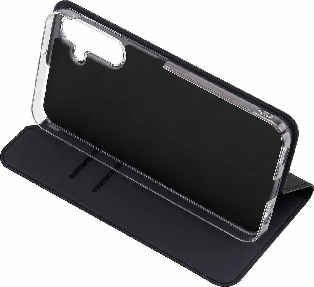 Dėklas FoneKit BookCase -suojakotelo, Samsung Galaxy A55, musta