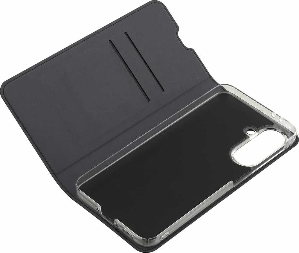 Dėklas FoneKit BookCase -suojakotelo, Samsung Galaxy A36, musta