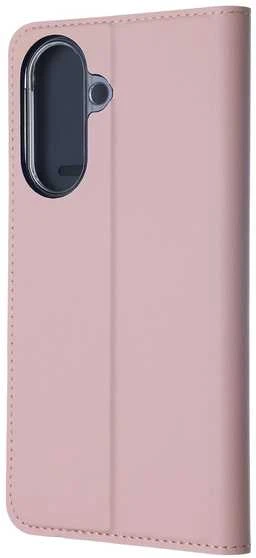 Dėklas FoneKit BookCase suojakotelo, Samsung Galaxy S25 FE, vaaleanpunainen