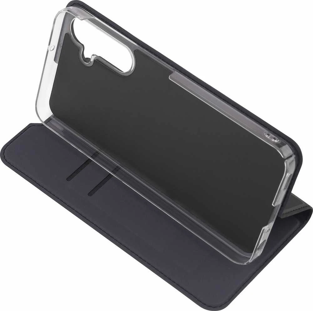 Dėklas FoneKit BookCase -suojakotelo, Samsung Galaxy A25 5G, musta