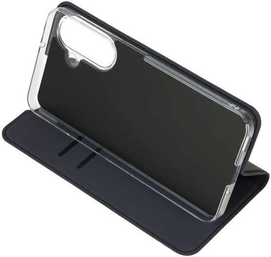 Dėklas FoneKit BookCase suojakotelo, Samsung Galaxy S25 FE, musta