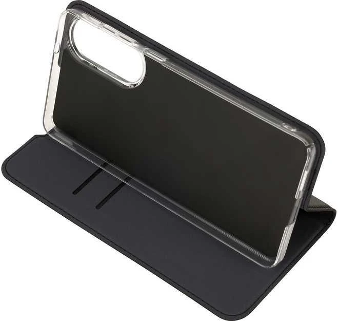 „FoneKit BookCase“ apsauginis dėklas, „Samsung Galaxy S25 Edge“, juodas