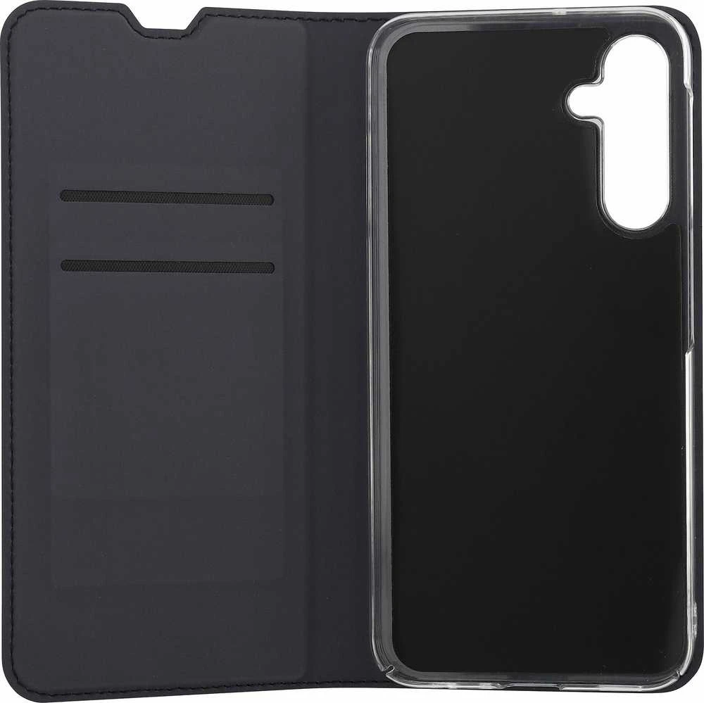 Dėklas FoneKit BookCase -suojakotelo, Samsung Galaxy A25 5G, musta