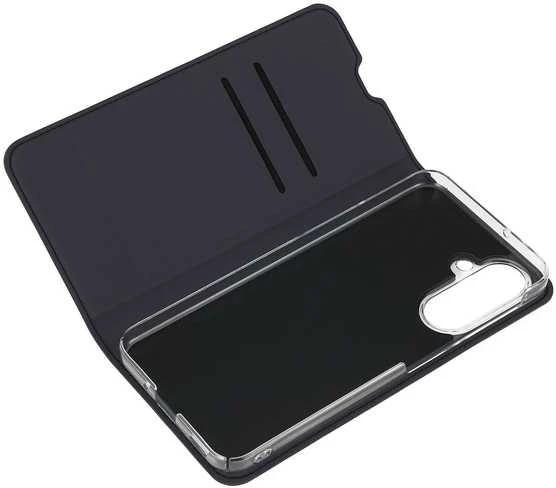 Dėklas FoneKit BookCase suojakotelo, Samsung Galaxy S25 FE, musta