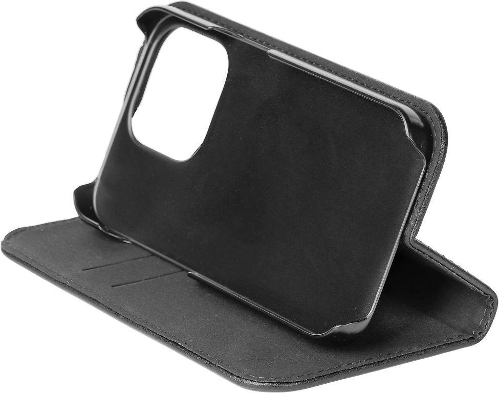 Holmes FoneKit BookCase -suojakotelo, Samsung Galaxy S22 Ultra, musta, 2-laatu