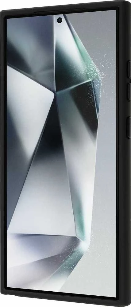 Dėklas Hogert Technik FoneKit Magneettinen Soft Touch -suojakuori, Samsung Galaxy S24 Ultra, musta/harmaa