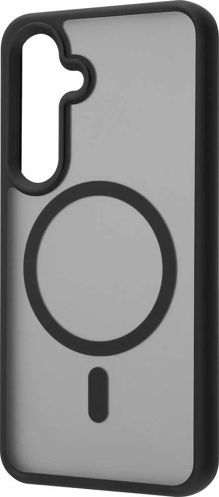 Dėklas Emtec FoneKit Magneettinen Soft Touch -suojakuori, Samsung Galaxy S24, musta/harmaa
