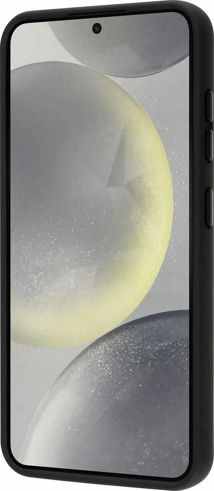 Dėklas Emtec FoneKit Magneettinen Soft Touch -suojakuori, Samsung Galaxy S24, musta/harmaa