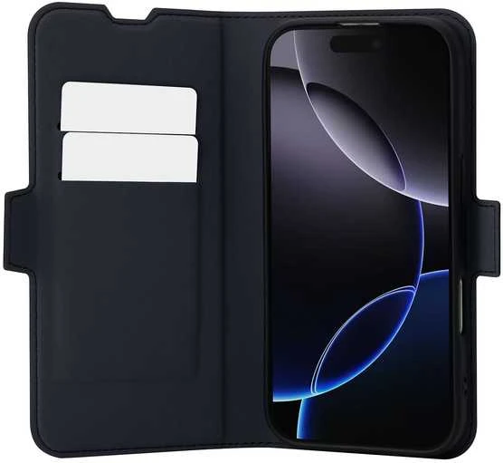 Dėklas FoneKit MagSafe BookCase suojakotelo, iPhone 17 Pro, musta