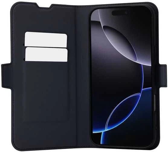 „FoneKit MagSafe BookCase“ apsauginis dėklas, „iPhone 17 Pro Max“, juodas