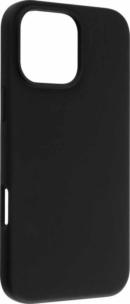 Dėklas FoneKit MagSafe Liquid Silicone -suojakuori, iPhone 16 Pro Max, musta