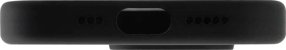 Dėklas FoneKit MagSafe Liquid Silicone -suojakuori, iPhone 16 Pro, musta