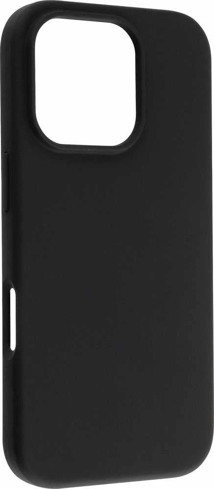 Dėklas FoneKit MagSafe Liquid Silicone -suojakuori, iPhone 16 Pro, musta