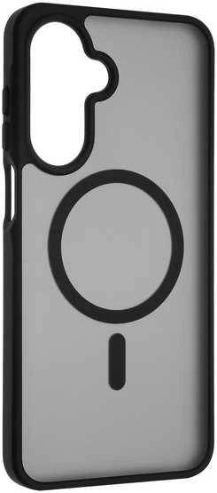 „FoneKit MagSafe Soft Touch“ apsauginis dėklas, „Samsung Galaxy A17“, juodas/pilkas