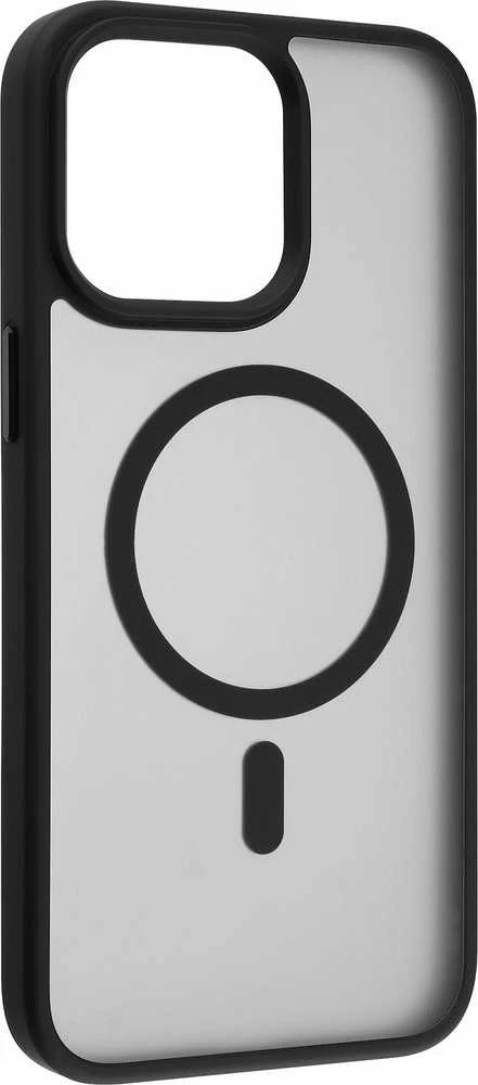Microsoft „FoneKit MagSafe“ minkštas lietimui atsparus dėklas, „iPhone 15 Pro Max“, juodas / pilkas