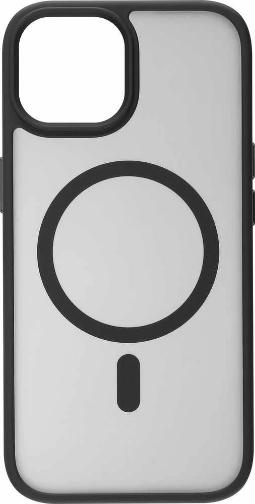Microsoft „FoneKit MagSafe“ minkštas lietimui atsparus dėklas, „iPhone 15 Pro Max“, juodas / pilkas