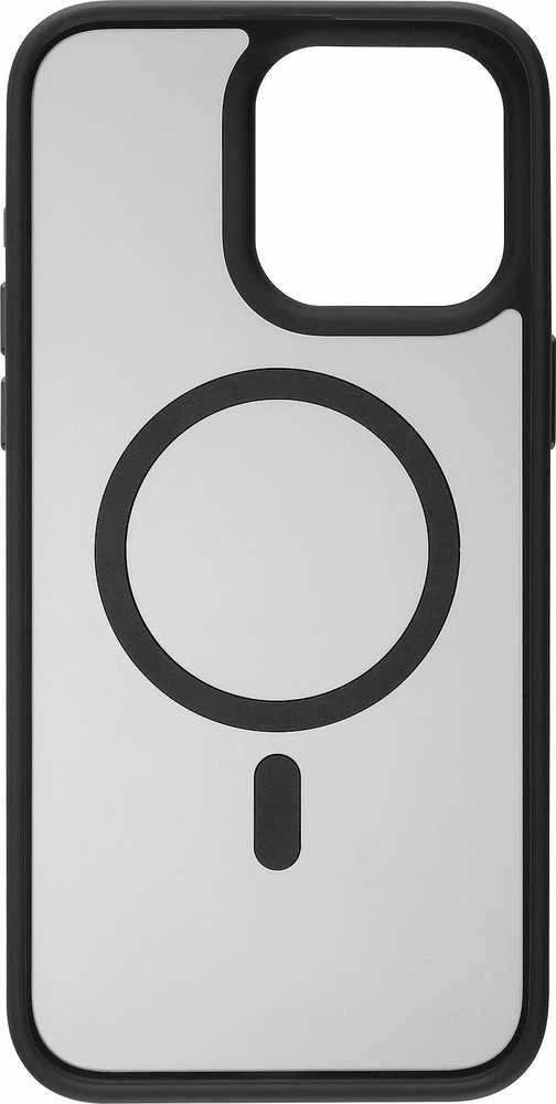 Osram FoneKit MagSafe Soft Touch – apsauginis dėklas, iPhone 15, juoda/pilka