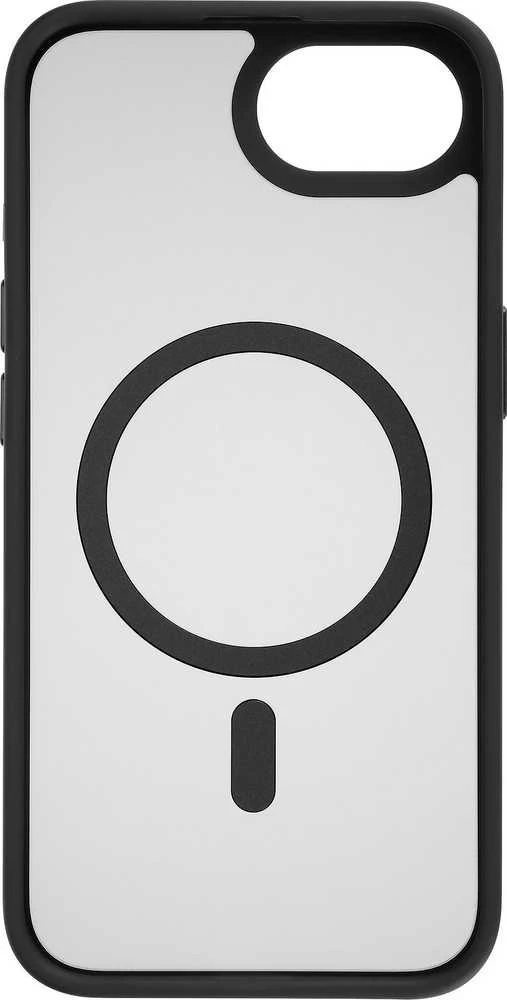 „FoneKit MagSafe Soft Touch“ apsauginis dėklas, „iPhone 16e“ / „17e“, juodas / pilkas