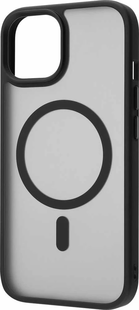 Microsoft „FoneKit MagSafe“ minkštas lietimui atsparus dėklas, „iPhone 15 Pro Max“, juodas / pilkas