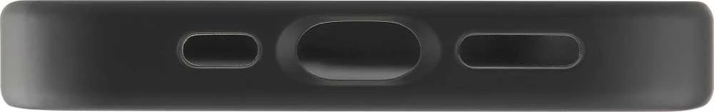 Microsoft „FoneKit MagSafe“ minkštas lietimui atsparus dėklas, „iPhone 15 Pro Max“, juodas / pilkas