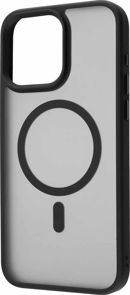 Osram FoneKit MagSafe Soft Touch – apsauginis dėklas, iPhone 15, juoda/pilka