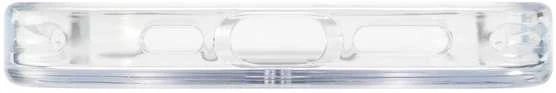 Dėklas FoneKit Premium Kickstand MagSafe suojakuori jalustalla, iPhone 16e / 17e, läpinäkyvä