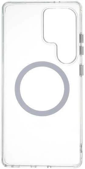 Dėklas FoneKit Premium MagSafe suojakuori, Samsung Galaxy S25 Ultra, läpinäkyvä
