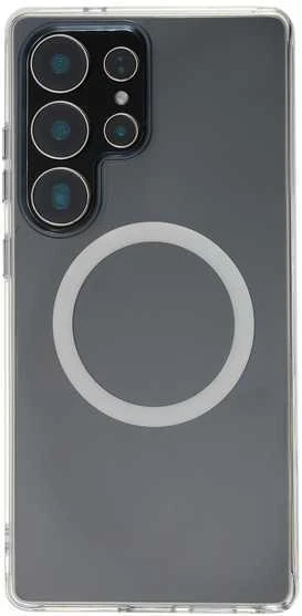 Dėklas FoneKit Premium MagSafe suojakuori, Samsung Galaxy S25 Ultra, läpinäkyvä