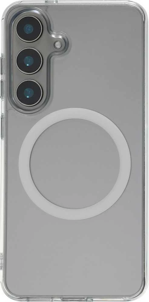Dėklas FoneKit Premium MagSafe suojakuori, Samsung Galaxy S25, läpinäkyvä