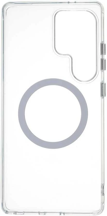 Dėklas FoneKit Premium MagSafe suojakuori, Samsung Galaxy S25 Ultra, läpinäkyvä