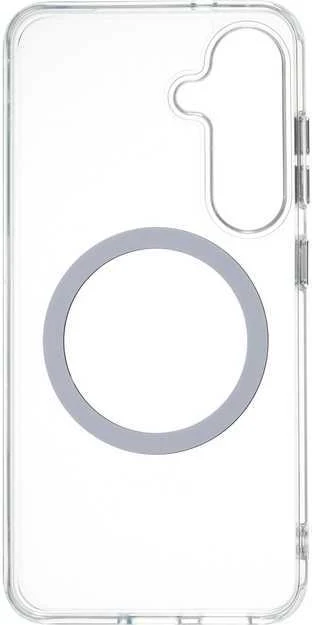 Dėklas FoneKit Premium MagSafe suojakuori, Samsung Galaxy S25, läpinäkyvä