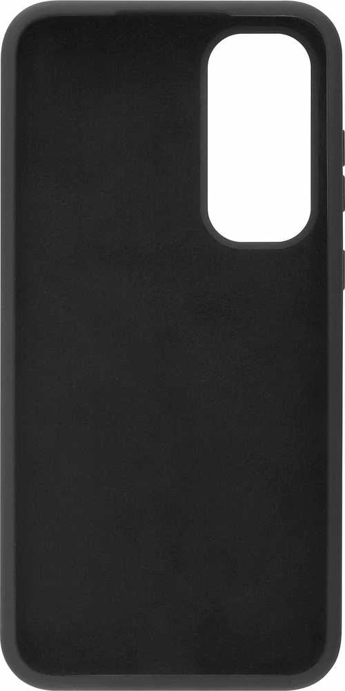 Dėklas FoneKit Liquid Silicone -suojakuori, Samsung Galaxy A35, musta