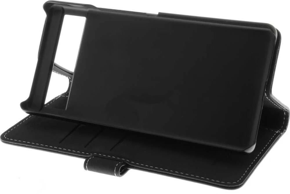 Dėklas Spigen FLIPCASE GOOGLE PIXEL 7a Juodas