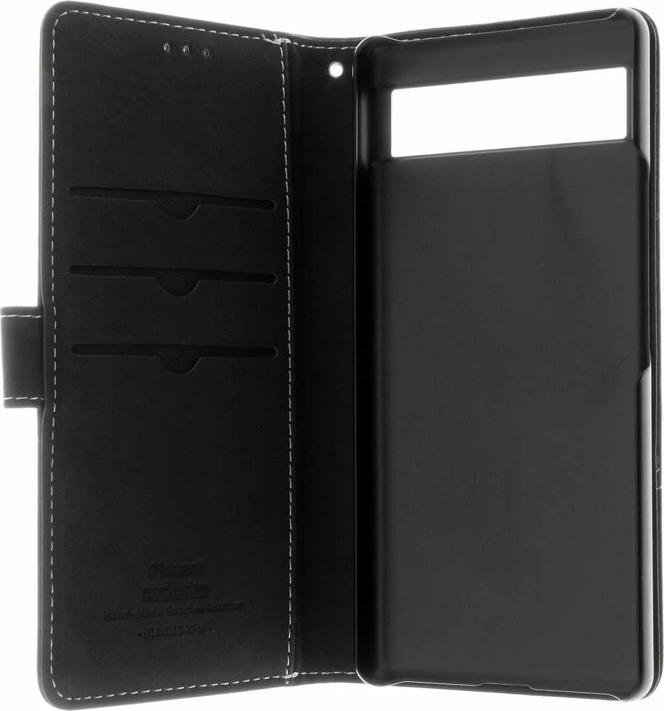 Dėklas Spigen FLIPCASE GOOGLE PIXEL 7a Juodas