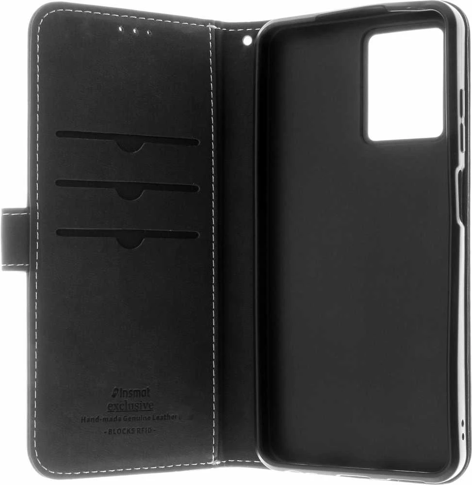 Dėklas Insmat Exclusive Flip Case -lompakkokotelo, HMD Pulse / Pulse+ /. Pulse Pro, musta