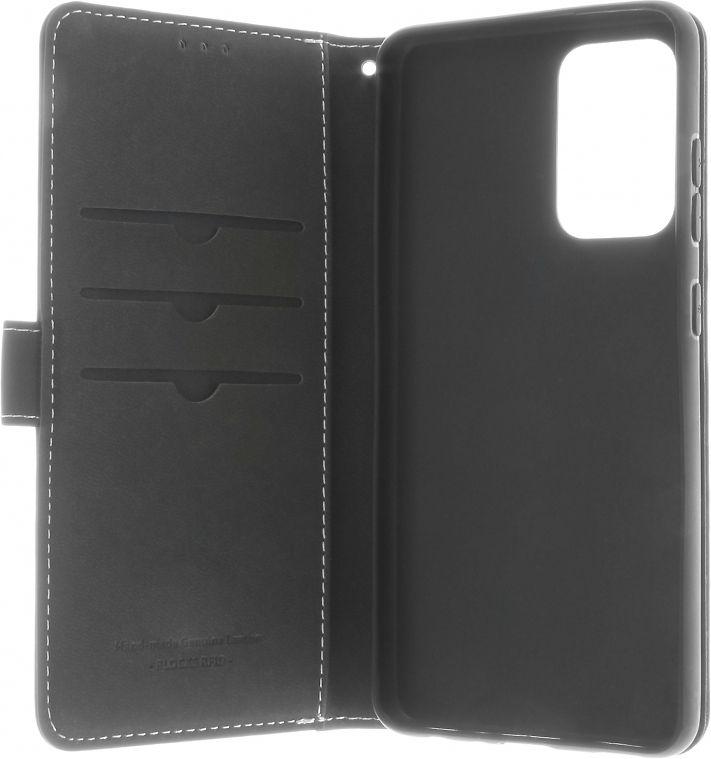 Insmat Exclusive Flip Case piniginės dėklas, Samsung Galaxy A33 5G, juodas