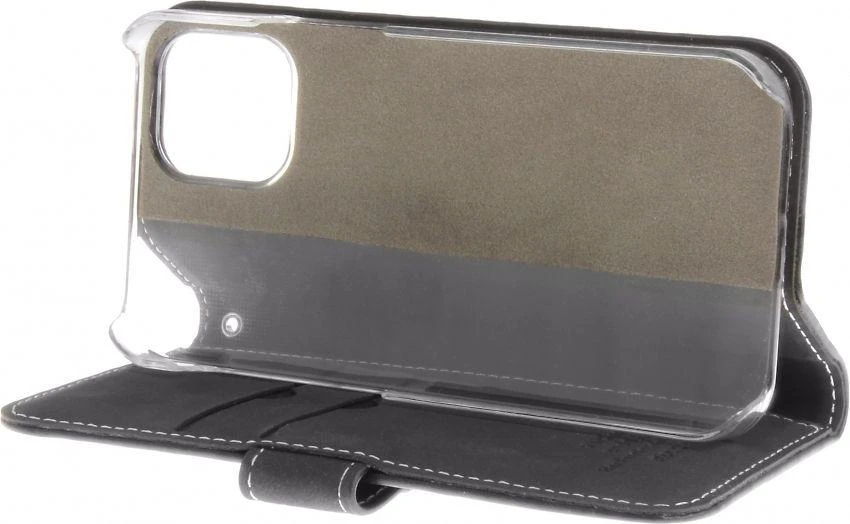 Dėklas Insmat Exclusive Flip Case lompakkokotelo, iPhone 12 mini, musta