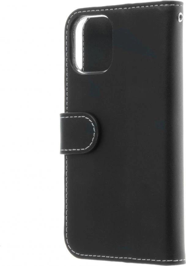 Dėklas Insmat Exclusive Flip Case lompakkokotelo, iPhone 12 mini, musta
