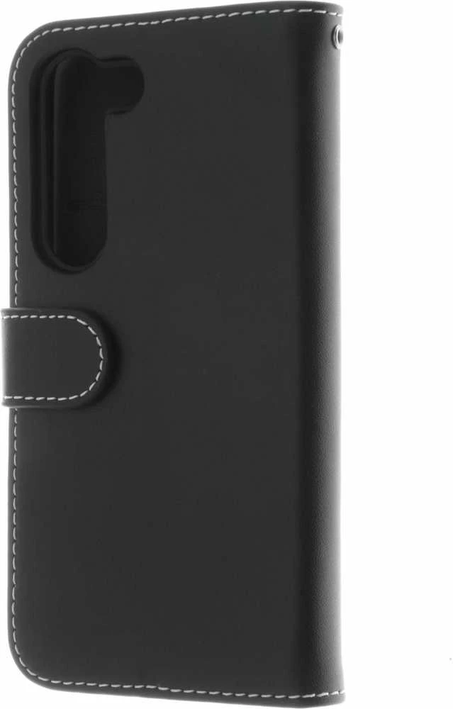 Dėklas Insmat Flip Case -lompakkokotelo, Samsung Galaxy S23, musta