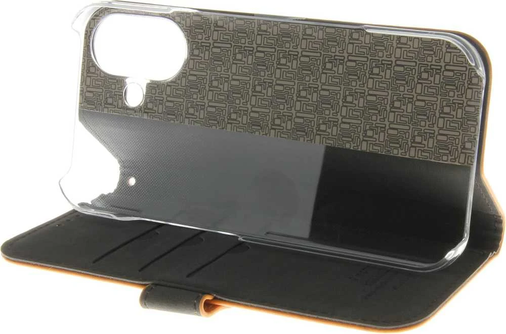 Dėklas Insmat Premium Flip Case -lompakkokotelo, Apple iPhone 16, ruskea