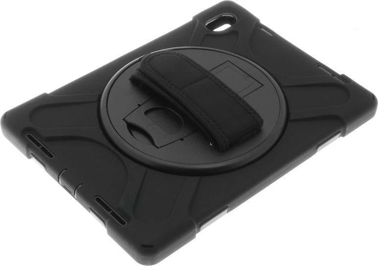 Insmat Rugged Armor apsauginis dėklas Apple iPad 10.9 (2022) planšetiniam kompiuteriui, juodas