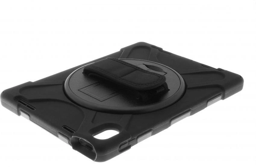 Insmat Rugged Armor apsauginis dėklas Apple iPad 10.9 (2022) planšetiniam kompiuteriui, juodas