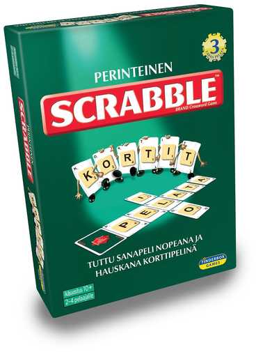 Dėklas Lautapelitfi Scrabble korttipeli