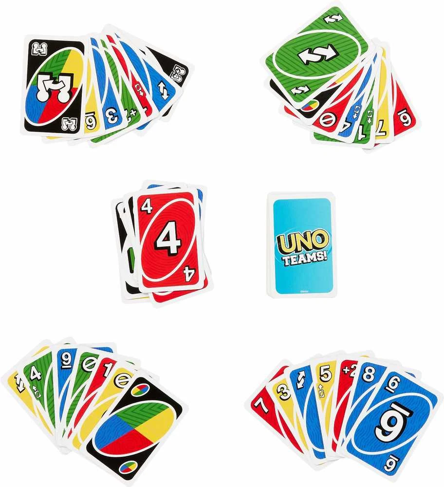 Mattel UNO kortos TEAMS (HXT58)