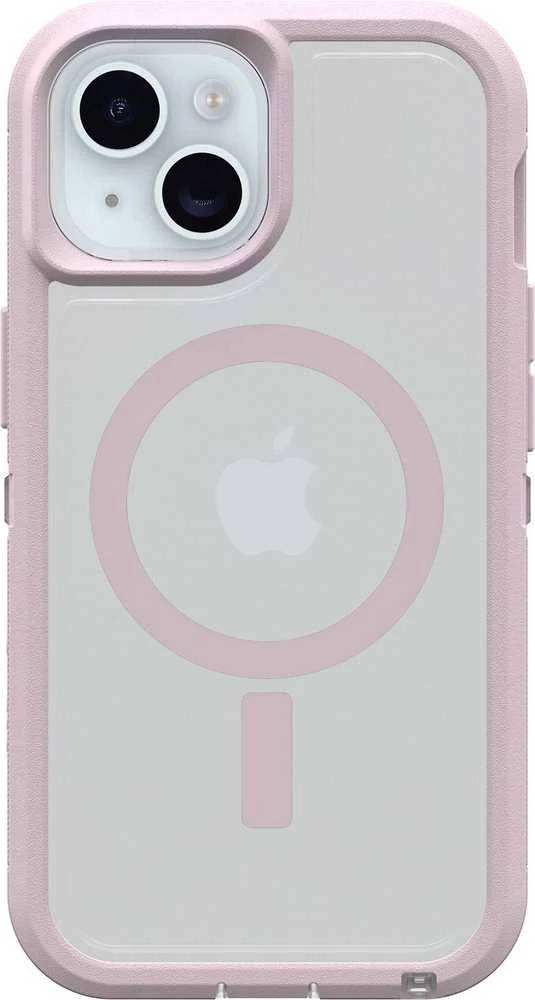 Otter Products Araree OtterBox Defender XT apsauginis dėklas, Apple iPhone 16e/15/14/13, rožinis / skaidrus