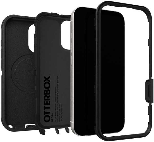 Dėklas OtterBox Defender Pro MagSafe kameros valdymo megztinis - juodas