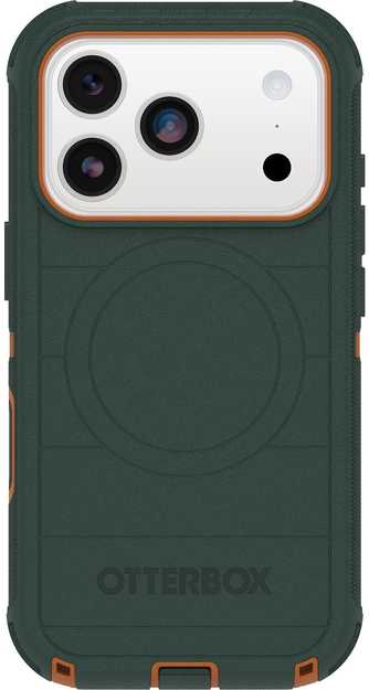 Dėklas OtterBox Defender Pro MagSafe Camera Control f?r iPhone 17 Pro žalias